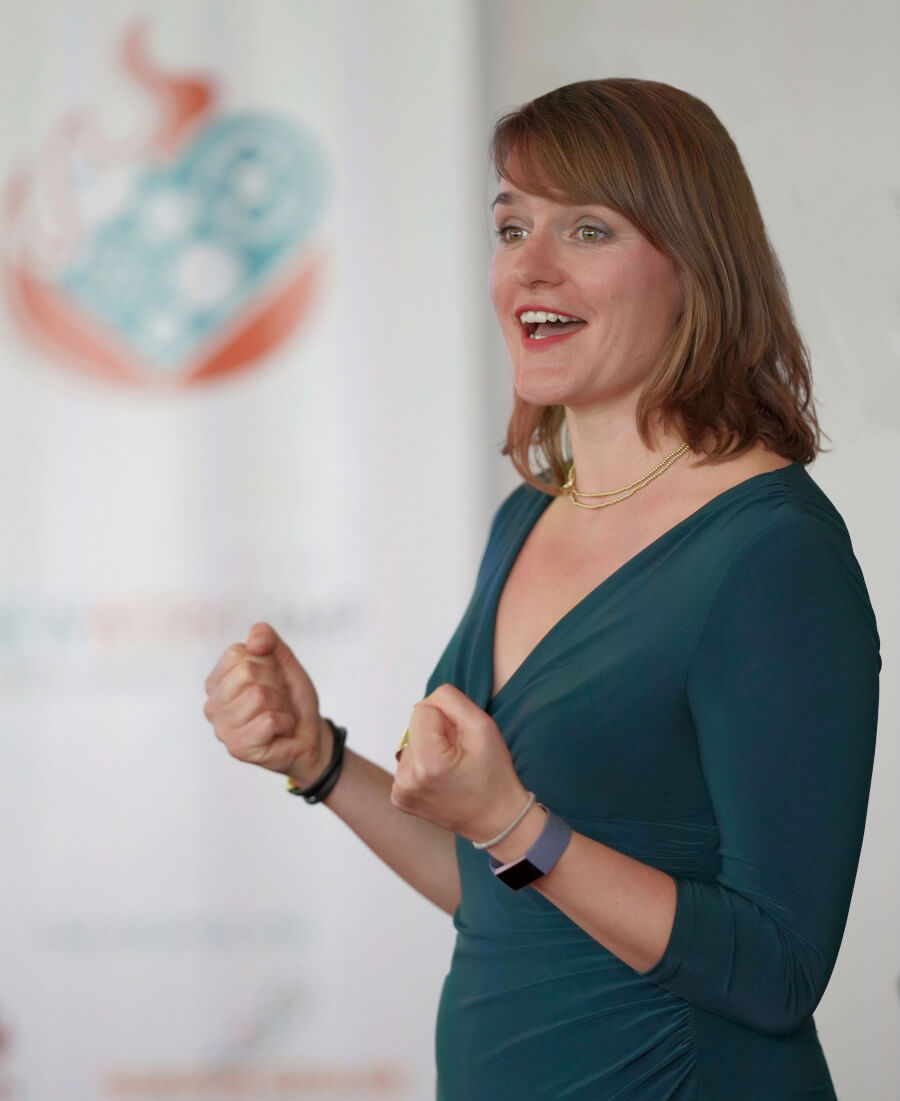 Leonie Michaelis auf der Bühne